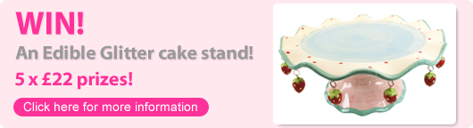 Win! An Edible Glitter cake stand!