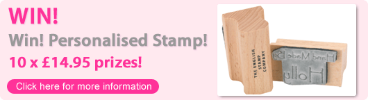 Win! Personalised Stamp! 10 x £14.95 prizes!