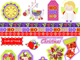 Card Making Downloads : Issue 44 Christmas Papers, Diecuts and Motifs