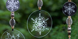 Engrave Glass Christmas Decorations with Dremel