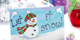 Card Making Ideas : Painted Christmas Wall-Hanging