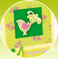 Congratulations Quilled Card