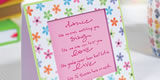 Card Making Ideas : ‘Dance, Sing, Love’ Gift Card