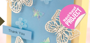 Something Blue: Thank You Card