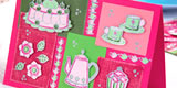 Card Making Ideas : pretty in pink