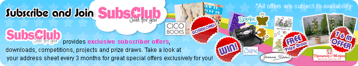 Subscribe today to gain exclusive access to the Crafts Beautiful Magazine Subscribers Club, with free downloads, member-only offers and much, much more! Click here to subscribe!