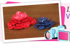 How to make polymer-clay flowers