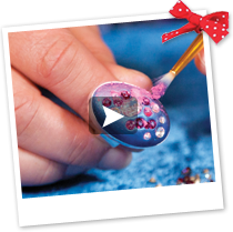 How to make gorgeous jewellery with Crystal Clay and pointed back crystals