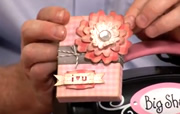 Make a romantic giftbox using Sizzix Scoreboard Dies