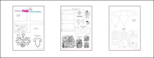 Crafts Beautiful August 2009 inc Template Pattern Pack