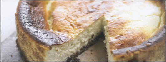 Lime Cheesecake with a Chocolate Crunch