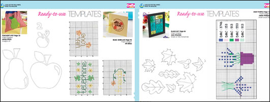 Crafts Beautiful Xtra September 2010 Template Pattern Pack