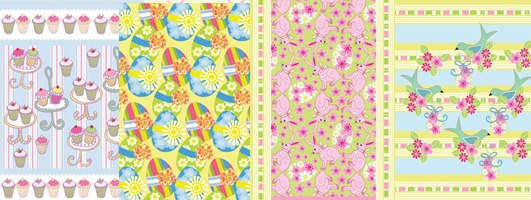 4 paper designs from CB’s Spring Collection