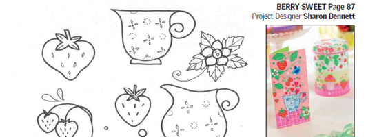 Crafts Beautiful June  2011 Template Pattern Pack