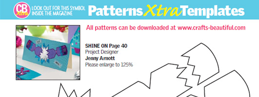 Crafts Beautiful Christmas Special 2011 Template Pattern Pack