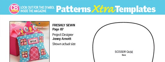 Crafts Beautiful February 2012 Template Pattern Pack
