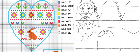 Crafts Beautiful March 2012 Template Pattern Pack
