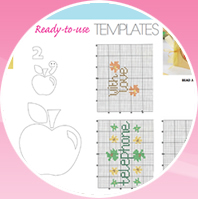 Crafts Beautiful Xtra September 2010 Template Pattern Pack