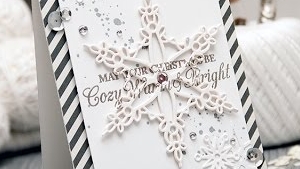 Spellbinders Cozy, Warm & Bright Christmas Card by Yana Smakula Spellbinders Cozy, Warm & Bright Christmas Card by Yana Smakula