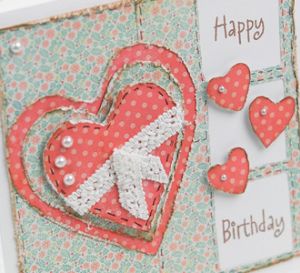 Distressed Shabby Chic  Bird All Occasion Cards
