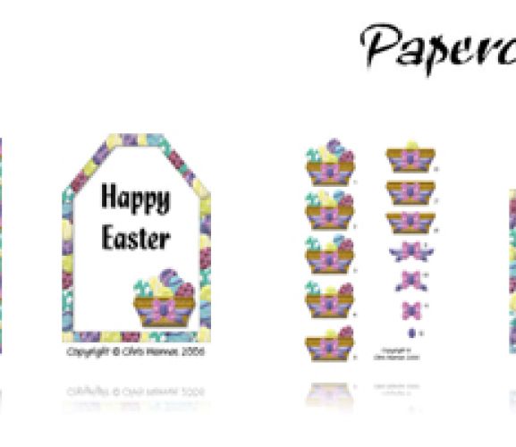 Retro Egg Easter Free Papers