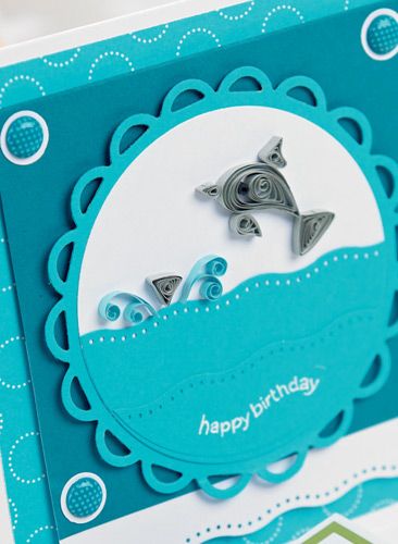 Quilled Sealife Cards