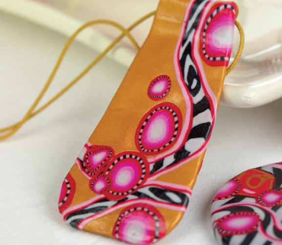 Free+Fimo+Polymer+Clay+Projects Retro Polymer Clay Pendants - Free Craft Project – More Crafts ...