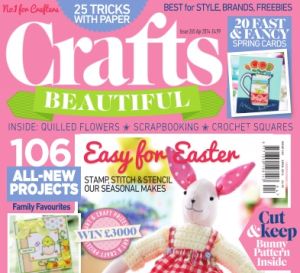 Crafts Beautiful April 2014 (issue 265) Template Pack
