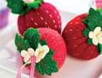 Strawberry Pincushion Template