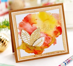 Easy Watercolour Card Backgrounds