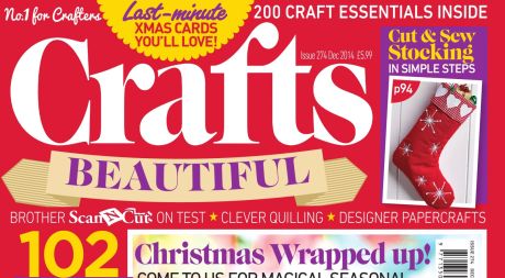 Crafts Beautiful December 2014 Issue 274 Template Pack