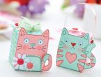 Cat Motifs & Gift Box Templates