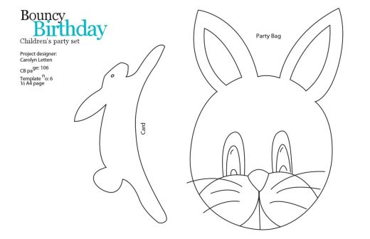 Children’s bunny party set