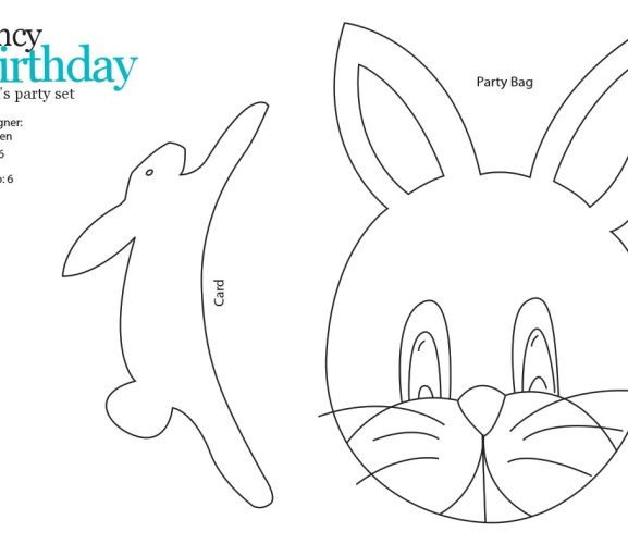 Children’s bunny party set