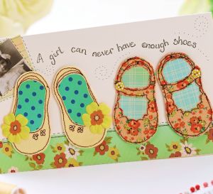 Children’s Shoe Bag And Matching Cards