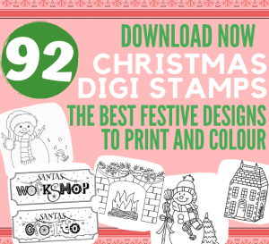 Christmas Digi Stamps: 92 Free Downloads