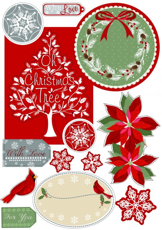 Christmas Sentiments & Toppers