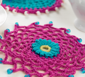 Colourful Crochet Coasters