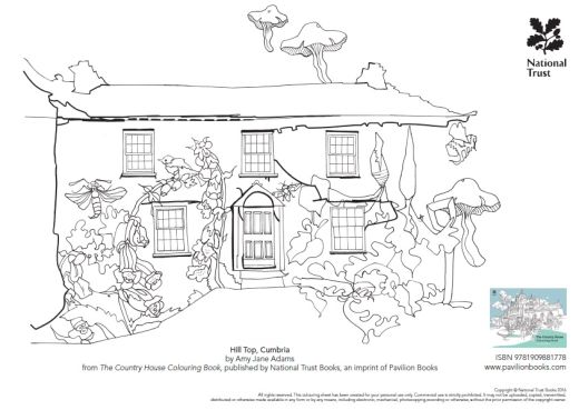 Image From The Country House Colouring Book