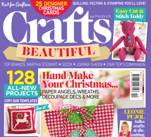 Crafts Beautiful October 2014 (Issue 271) Template Pack
