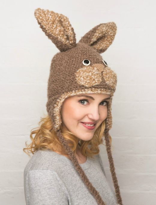Knitted Bunny Hat