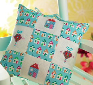 Cross-Stitch Home Cushion