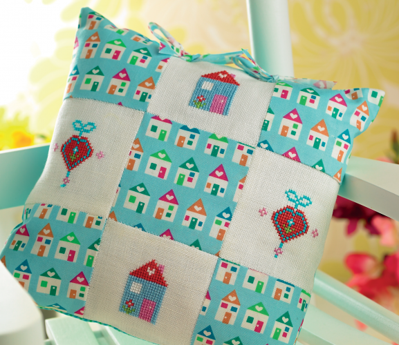 CrossStitch Home Cushion Free Craft Project Stitching Crafts
