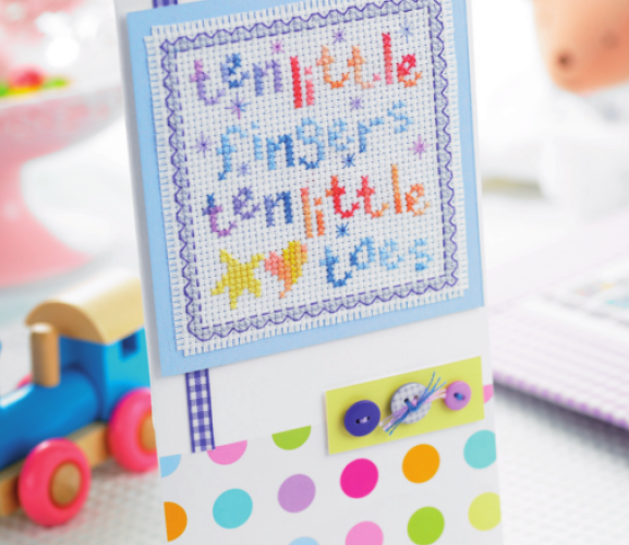 Cross-Stitch Chart for Baby’s Keepsakes