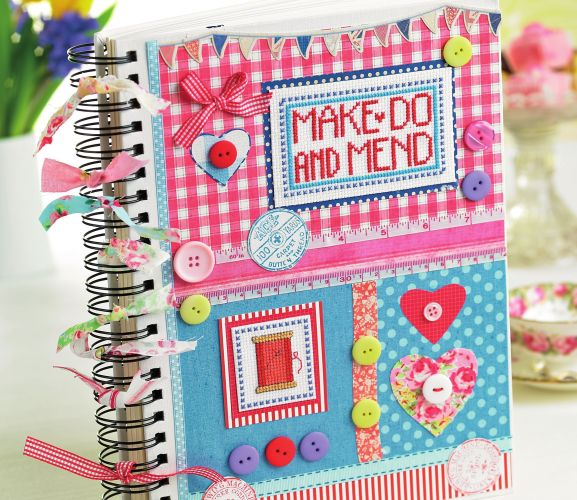 Cross-Stitch Notebook Cover