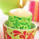 Decorate Candles With Festive Paintwax