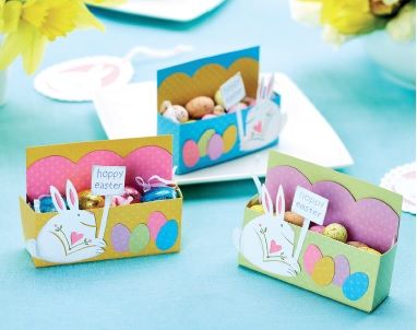 Easter Egg Box & Bunny Template