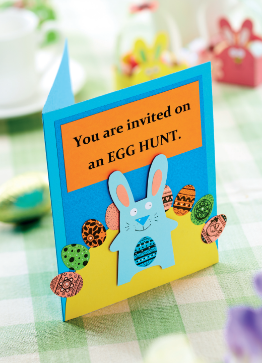Egg Hunt Card & Baskets