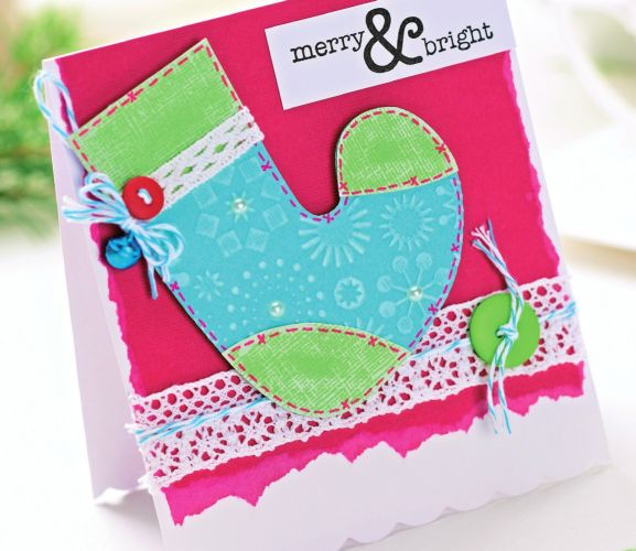 Embossed Christmas cards