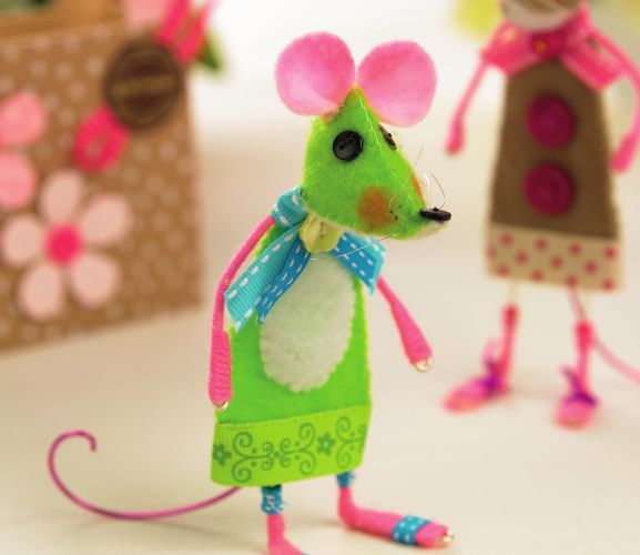 Felt mice